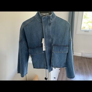 jeans short coat from ZARA